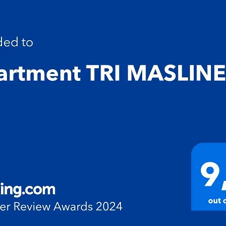 Apartmán Tri Masline With Seaview